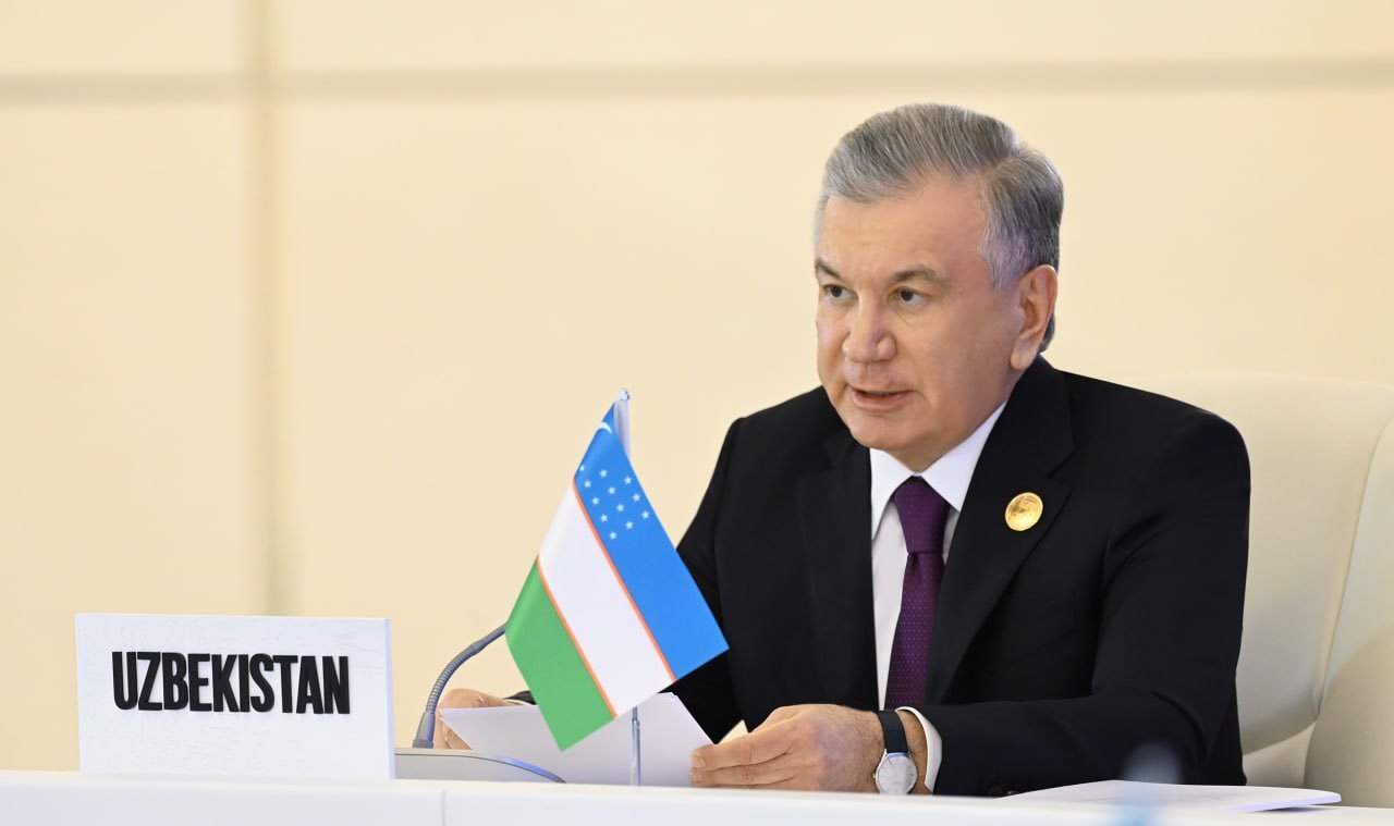 Shavkat Mirziyoyev, the current Uzbek President